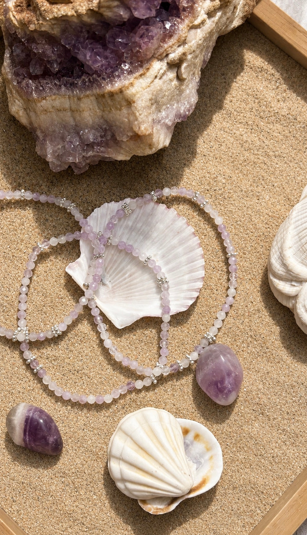 lavender sunset bracelet