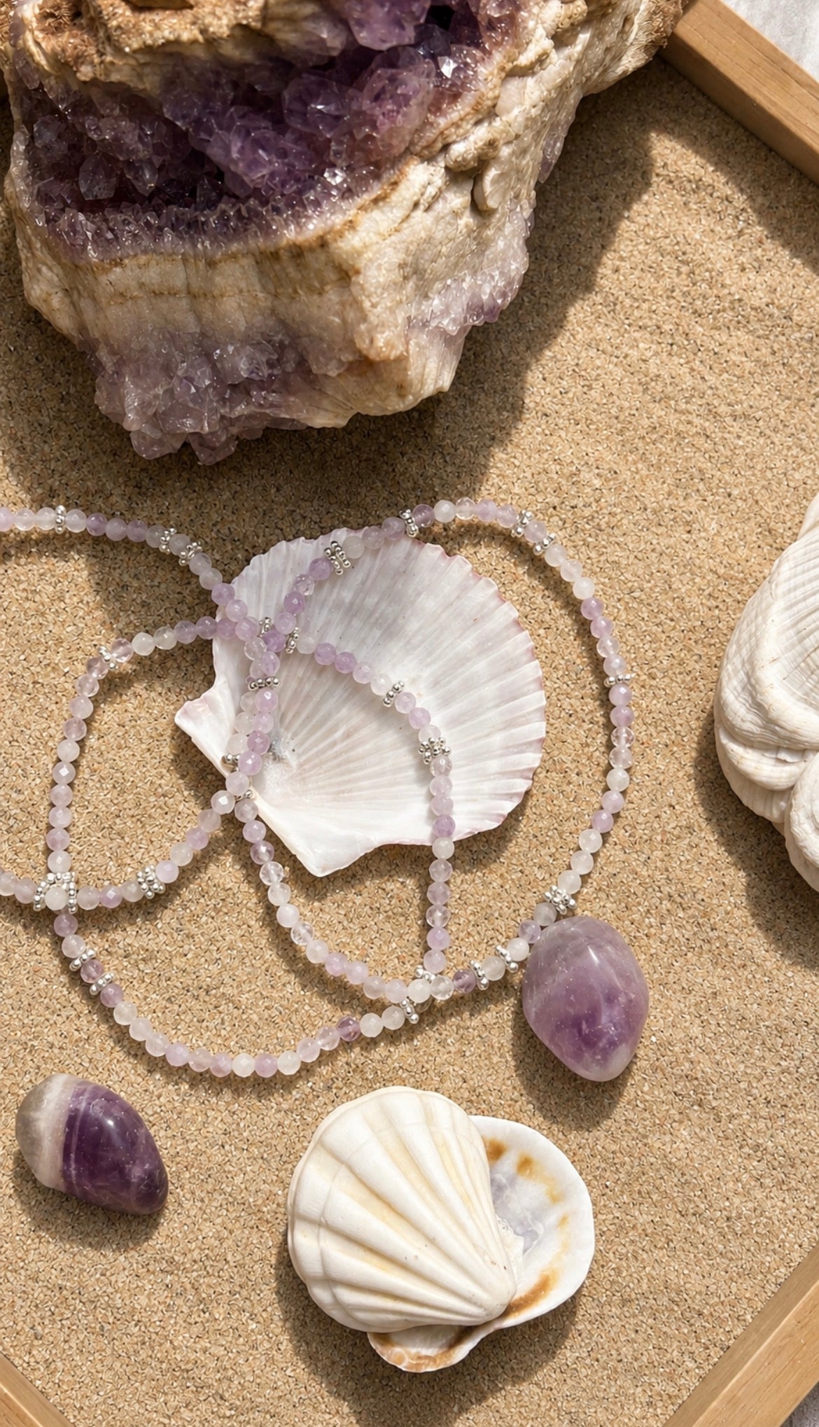 lavender sunset bracelet