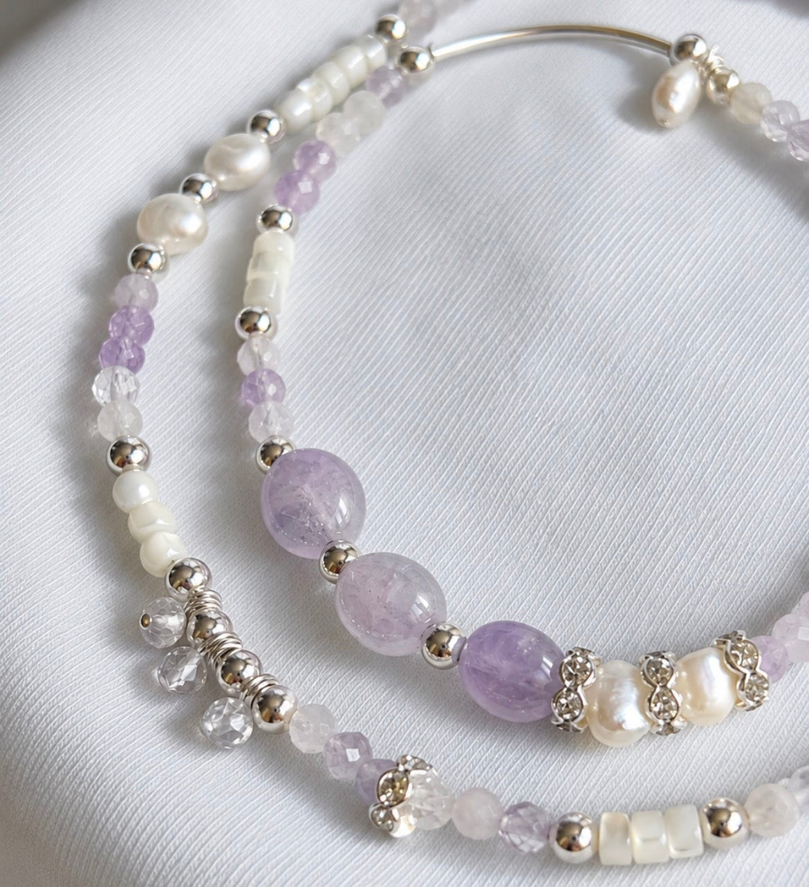 The lavender sunset Necklace